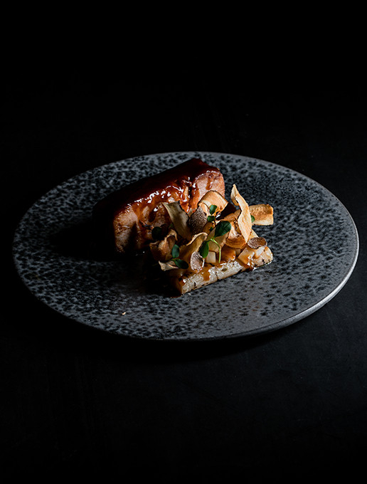 Un plat gastronomique de fêtes pour célébrer Noël au restaurant Dans le Noir ?